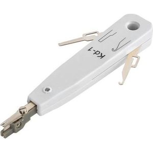 LSA Tang - Punch Down Tool - LSA Montagetang Met Schaar Voor UTP RJ45 - RJ11 - Cat5 - Cat5e - Cat 6 - Kabeltester Internet - Ethernet - Lan - ISDN - Telefoon - Netwerk Kabels
