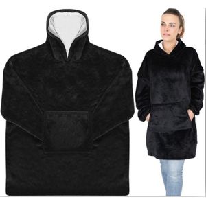 Soluzzion - Hoodie deken - Hoodie blanket - Sherpa deken Hoodie