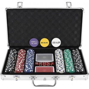 Ruhhy Poker Set - 300 Chips in Aluminium Koffer