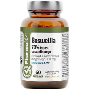 Supplement - Boswellia - 60 Vcaps - Plantaardig - Met BioPerine