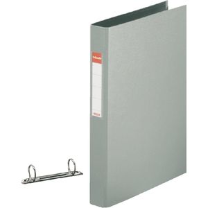 Esselte Vivida Duurzame Kunststof 2-Rings Ringband voor 190 A4 Vel - Rugbreedte van 42mm - Grijs