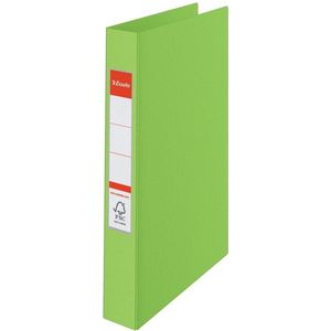 Esselte Vivida 4-Rings Ringband voor 190 A4 Vel - Rugbreedte van 42mm - Groen
