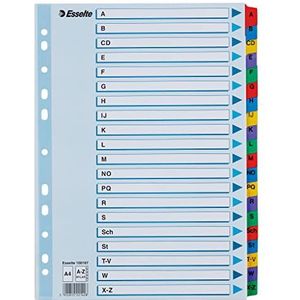 ESSELTE Aktenordner, Register A-Z, DIN A4, 20-tlg. Karton