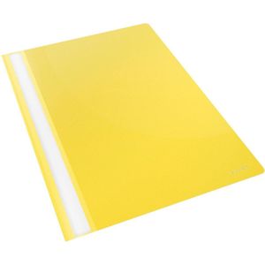 Esselte Vivida A4 Snelhechtmappen - 25 Stuks - Geel - Voor Thuiswerken - Ideaal Voor Thuiskantoor