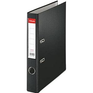 Ordner Plastik Eco mit Schlitzen A4 50mm schwarz