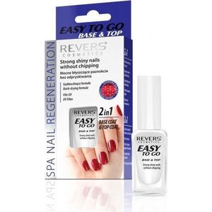 REVERS® Strong Shiney Nails Without Chipping 2in1 Top- Basecoat