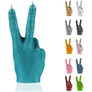 Candellana Hand Peace Candle - Hand Figurine - Cool Deco - Gothic Deco - Grunge Deco Kaars - Heavy Metal Deco - Grunge Room Decor - Kantoor Gadgets - Kaars Deco - Grappige Kaars