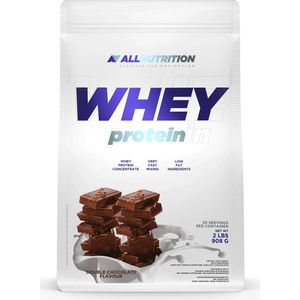 AllNutrition | Whey protein | Double chocolate | 908gr 30 servings | Eiwitshake | Proteïne shake | Eiwitten | Whey Proteïne | Supplement | Concentraat | Nutriworld