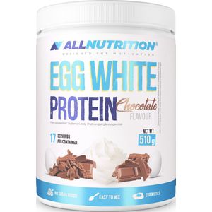 AllNutrition | Egg white protein | Chocolate | 510gr 17 servings | Eiwitshake | Proteïne shake | Eiwitten | Proteïne | Supplement | Nutriworld
