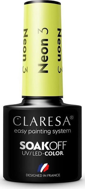Claresa - SoakOff UV/LED Color Neon Gel Nagellak - Neon - 5 g