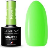 Claresa Soak Off UV/LED Neon hybrid lacquer 4 5g