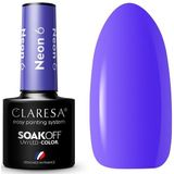 Claresa - SoakOff UV/LED Color Neon Gel Nagellak - 5 g - Neon Kleur