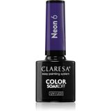 Claresa - SoakOff UV/LED Color Neon Gel Nagellak - 5 g - Neon Kleur