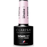 Claresa - Shake 1 - UV/LED Gellak - Milkshake Roze - 5ml