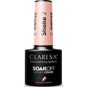 Claresa - Shake 2 - Gellak - Milkshake Oranje - 5ml