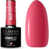 Claresa uv/led gellak 5ml red 402 savanna vibes