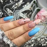 Claresa uv/led gellak 5ml blue 702 sunny garden