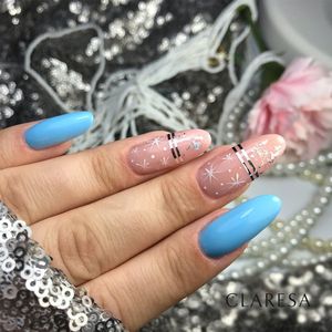 Claresa uv/led gellak 5ml blue 702 sunny garden