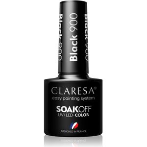 Claresa - UV LED Nagellak - Zwart - 5 ml