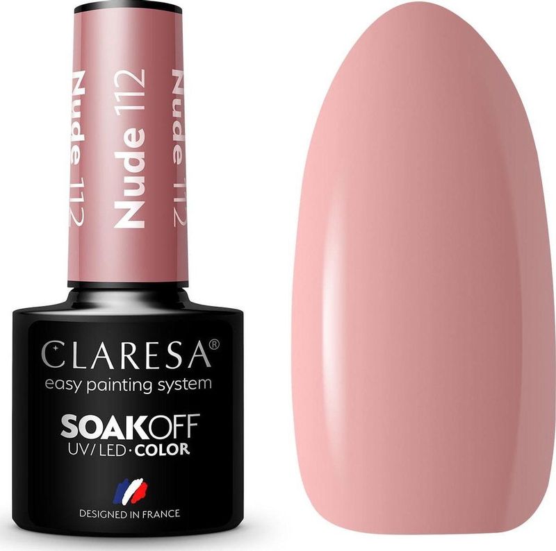 Claresa uv/led gellak 5ml nude 112