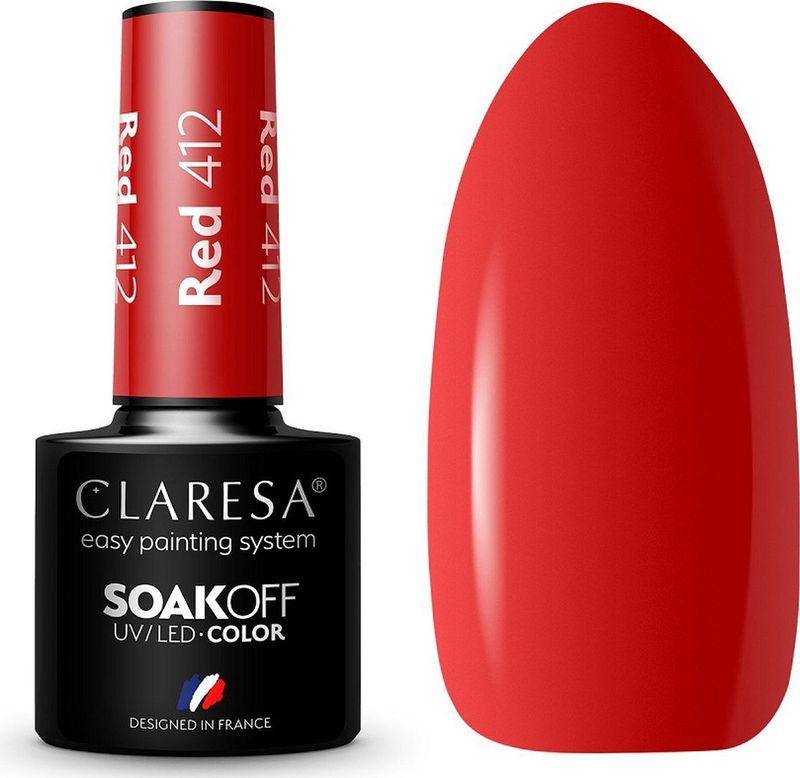 Claresa - Take Me To The River - Nagellak - Rood - 5 g