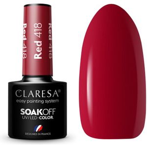 Claresa - Take Me To The River - Gellak - Rood - 5ml