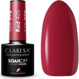Claresa - SoakOff UV/LED Nagellak - Tint Red - 5 g
