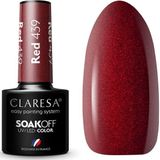 Claresa - SoakOff UV/LED Color Gel Nagellak - Tint Red 439 - 5 g