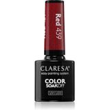 Claresa - SoakOff UV/LED Color Gel Nagellak - Tint Red 439 - 5 g