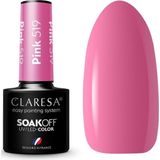 Claresa - SoakOff UV/LED Color - Gel Nagellak - Pink 519 - 5 g