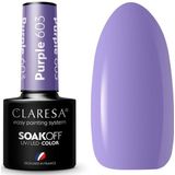 Claresa - Funfair Purple 603 - UV/LED Gellak - 5ml - Licht Paarse Kleur