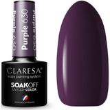 Claresa uv/led gellak 5ml purple 630 classic look