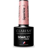 Claresa - SoakOff UV/LED Color Sparkle Gel - Nagellak - 5 g