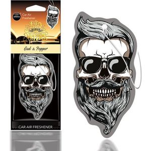 AROMA Dia de los Muertos Auto Luchtverfrisser Stoere Schedel - Oud & Pepper
