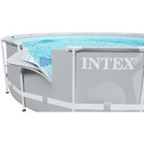 Intex opzetzwembad - 305x76cm - grijs - accessoires oa. filterpomp & bal