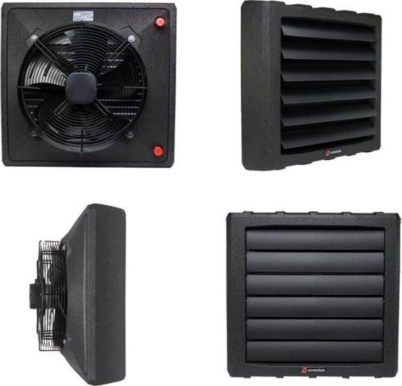 Reve - HC20-3S - Luchtverwarmer - Kleur: Grijs - Vermogen: 21 kW