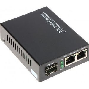 Delta POE-SWITCH SPS-2P/1SFP 2-POORTS + SFP (3 ports), Netwerkschakelaar