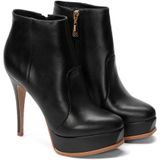 Kazar - Dames Laarzen - Zwart - Leer