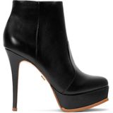 Kazar - Dames Laarzen - Zwart - Leer