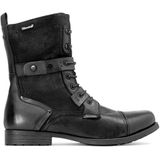 Kazar - Biker Boots - Zwart - Hoogwaardig Graanleer - Maat 45 EU