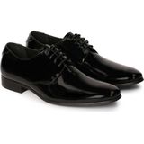 Kazar - Zwarte Formele Herenschoenen - Leer