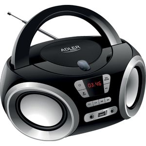 Adler - AD1181 - CD-radio - Zwart - Compact