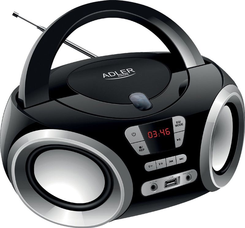 Adler - AD1181 - CD-radio - Zwart - Compact