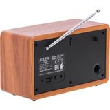 Adler AD 1184 Retro DAB - RDS en FM Radio Afstandsbediening Bluetooth LCD Display