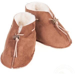 Alwero babyslof Emo Velours Donkerbruin M