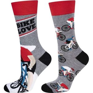 Sokken – Kleurige Prints – Katoenmix – Comfortabele Pasvorm