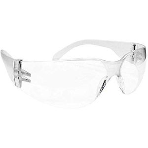 Rijst OO-CANSAS splinterveiligheidsbril, transparant, effen maat