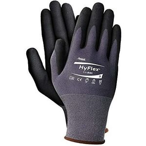 Ansell RAHYFLEX11-840_8 beschermende handschoenen, grijs-zwart, 8 maten, 12 stuks