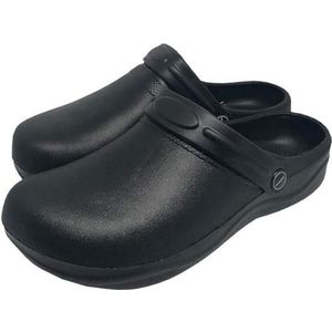 REIS BCLAB LAB Unisex EVA Verstoppen met Dubbele Functie Hielband - Ideaal voor Laboratoria en Apotheken, Kleur: Zwart, Maat: 41