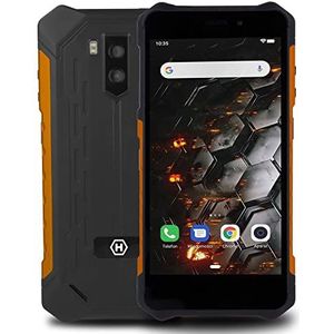 Myphone Hamerijzer 3 (32 GB, Zwart, Oranje, 5.45"", Dubbele SIM, 12 Mpx, 4G), Smartphone, Oranje, Zwart